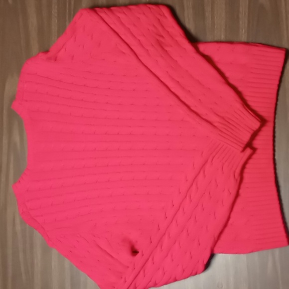 Walt Disney World Magenta Knit Sweater w Mickey Mouse Embellishment XL - Picture 2 of 5